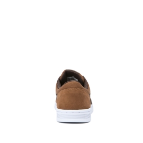 Supra Mens CHINO COURT Low Top Shoes Brown/Demitasse/white | US-84499